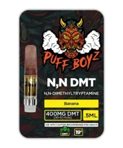 Puff Boyz NN DMT .5ML (400MG) Cartridge – Banana Kopen | Premium DMT Vape Cartridge Puff Boyz NN DMT .5ML (400MG) Cartridge – Banana Kopen | Premium DMT Vape Cartridge