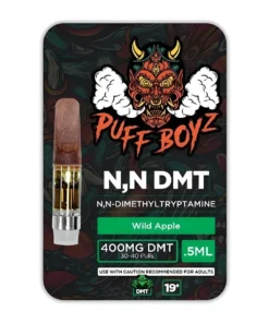 Puff Boyz NN DMT .5ML (400MG) Cartridge – Wilde Appel | Kopen in Nederland